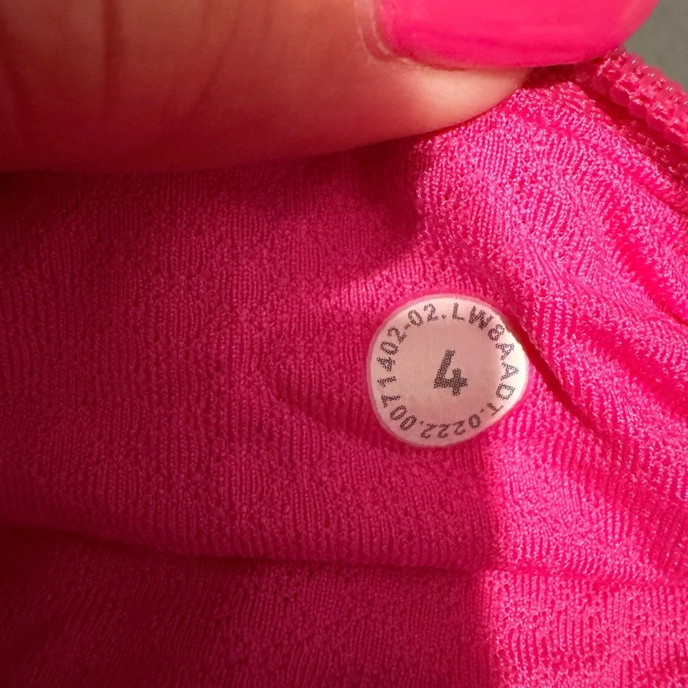 lululemon sonic pink pace rival skirt - Picture 7 of 9